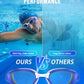 Swim Goggles, Unisex Adult Swimming Goggles Anti Fog Anti UV No Leakage Wide View for Men Women Youth