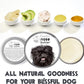 The Blissful Dog Affenpinscher Nose Butter for Dry, Cracked Skin, Lick-Safe Dog Nose Balm with Moisturizing Shea Butter, Almond, Olive, and Essential Oils, Pet Supplies, Uncented, 4 oz.