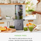 Nama J2 Cold Press Juicer – Self Feeding for Hands-Free Operation with Wide Mouth Hopper for Whole Recipe Loading, Zero Waste Masticating Juicer For More Juice, Less Pulp – Easy Cleanup & Assembly