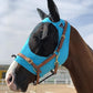 Horse Fly Mask Super Comfort Horse Fly Mask Elasticity Fly Mask with Ears We Only Make Products That Horses Like… (Pacific Blue, M)