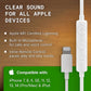 Symphonized iPhone Earphones Wired Deep Bass Sound, 3D Sound, Microphone Volume Control, 90% Noise Cancelling, Bubinga Wooden with Lightning (Apple MFI Certified), iPhone SE to 14 Earbuds (White)