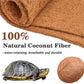 ZeeDix 3 Rolls Coconut Fiber Reptile Substrate Mat, 16 x 36 inches Natural Coco Mat Reptile Carpet Coco Fiber Liner Turtle Bedding Reptile Terrarium Liner for Lizard Snake Turtle Gecko Bearded Dragon