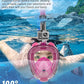 W WSTOO Full Face Snorkel Mask Adults,Suitable for Beginners Dry Top Snorkeling Gear,Can Your Mouth or Nose to Breathe,180 Degrees Panoramic View,Anti-Fog Anti-Leak,Summer Travel and Vacationing Gifts