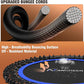 ANCHEER 40/48" Mini Trampoline with Upgraded Bungee Cords, 550LBS Capacity, Adjustable Foam Bar & Resistance Ropes, Indoor/Outdoor Rebounder for Adults