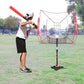 Baseball Tee for Kids,Youth Stand Set,Teeball Set,Youth Baseball,Softball Batting Tee Set,Easy Adjustable Height