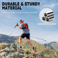 Trekking Poles Lightweight Collapsible Hiking Poles Folding Aluminum Walking Sticks 2 Pack Walking Sticks for Hiking