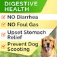 STRELLALAB Pet Probiotics for Dogs & Digestive Enzymes + Digestion & Gut Health Treats, Dog Probiotics Chews, Fiber Supplement, Anti Diarrhea, Constipation, Upset Stomach&Gas Relief, Canine Prebiotic