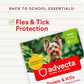 Ultra Flea And Tick Prevention For Dogs - Dog and Puppy Treatment and Control - Mosquito Repellent - Small, Fast Acting Waterproof Topical Drops, 4 Month Supply