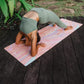 YOGA DESIGN LAB | The Combo Yoga Mat | 2-in-1 Mat+Towel | Eco Luxury | Ideal for Hot Yoga, Power, Bikram, Ashtanga, Sweat | Studio Quality | Includes Carrying Strap!