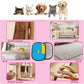 Upgraded pet Hair Removal Gloves, Reusable pet Hair Removal Gloves, Powerful cat and Dog Hair Removal, Suitable for Clothes、Sofas、Carpets、car Seats etc. (2PCS Blue)
