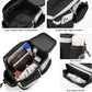 Bike Rear Rack Bag Waterproof Ebike Mountain Bicycle Saddle Bag 12L Cycling Pannier Trunk with Reflector & Shoulder Strap for Commuter Travel Outdoor