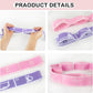 2 Pcs Kids Stretch Bands Dance Stretching Straps for Children Gymnastics Equipment Dance Training Elastic Band for Kids Multi-Loop Numbered Stretch Band for Ballet Cheerleading-8 Loops