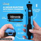 Diamondg Cordless Dog Nail Grinder with Quiet Sound & LED Tip for Large & Small Dogs, 4hrs. Runtime, 2 Bits Included, Blue
