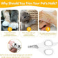Cat Nail Clippers with Circular Cut Hole, Dogs Pets Nail Clippers & Trimmers Puppy Nail Clippers Cat Claw Trimmer with Safety Guard -Avoid Over Cutting Pet Nail Clippers for Novice Pet Families