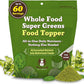 Natural Dog Company Dog Super Greens Food Topper, Dog Multivitamin Powder Vitamins & Supplements, Boost Immunity & Digestion, Wellness Nutrient-Rich Food Seasoning Meal Topper, 8 oz