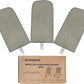 ROODO Pet Stroller Inner Pad for Exclusive Use,Original,Replaceable,Easy to Clean,Set of 3 pc(Khaki)