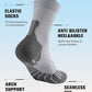 Compression Crew Running Socks: Athletic Socks for Men Women with Cushion,3 Pairs Work Hiking Basketball Sport Socks