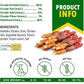 Dog Treats Rawhide Sticks Wrapped with Chicken 11 oz Pet Natural Chew Treats - Grain Free Meat & Human Grade Dried Snacks - Best for Small & Large Dogs (10.6 Ounce (Pack of 1), Triple Sticks)