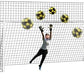 3-in-1 Soccer Training Rebounder & Goal Backstop Net - Soccer Goal for Volley, Passing, Solo Training - Outdoor Sports, Backyard Games