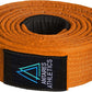 BJJ Belt for Men & Women Brazilian Jiu Jitsu Belt with Ranking Stripes Sleeve Bar Kids Jiu Jitsu Gi Belt