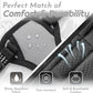 Eagloo Small Dog Harness No Pull, Service Vest with Reflective Strips and Control Handle, Adjustable and Comfortable for Walking, No Choke Pet Harness with 2 Metal Rings, Grey, XS