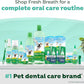 TropiClean Fresh Breath TripleFlex Toothbrush for Small & Medium Dogs | 360-Degree Dog Dental Cleaning | Dog Toothbrush for Small & Medium Breeds