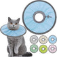 Lightweight Cat Cone Collar Soft, Soft Comfortable Cat Recovery Collar After Surgery, Elizabethan E Collar for Cats, Cone for Cats to Stop Licking (Baby Blue, Medium)