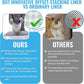 V2 Deluxe Cat Litter Box Starter Kit, Includes 56ct Disposable Standard Sifting Liners, White