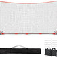 7x7/16x10/20x10ft Backstop Net, Ball Stop Net with Handbag,Fix Sports Net Barrier by 4 Spike&2 Sandbag,Sports Practice Barrier Net for Baseball,Softball,Lacrosse Train,Backstop Net for Backyard