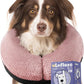 Soft Inflatable Dog Cone Collar for Large Medium Small Dogs Cats - After Surgery Donut, E Collar Alternative for Recovery