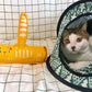 Pet Hair Remover Roller - Lint Roller for pet Hair - Self Cleaning Dog & Cat Hair Remover - Remove Dog, Cat Hair from Furniture, Carpets, Bedding, Clothing and More. Orange