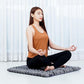 Leewadee Zabuton Seating Cushion – Square Floor Seat for Meditation Exercises, Light Yoga Mat Filled with Kapok