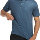 DEOLAX Mens Polo Shirts Fashion Print Mens Golf Shirt Dry Fit Mens Golf Polo Short Sleeve Quick Dry Funny Golf Shirt for Men