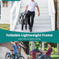 Gotrax 20" Folding Electric Bike with 40Miles (Pedal-assist1) by 48V Battery, 20Mph Power by Peak 500W, Adult Electric Bicycle with 5 Pedal-Assist Levels& LCD Display, Suitable for Commuting