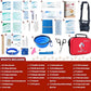 Dog First Aid Kit, Pet First Aid Supplies for Treat Dogs & Cats in an Emergency, Ideal for Use at Home, Outdoors, Traveling