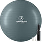 ProBody Pilates Yoga Ball - Fresh Colors Exercise Ball for Stability, Pregnancy, Workout & Physical Therapy