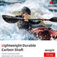 Abahub 1 x Carbon Kayak Paddles, 90.5 Inches Kayaking Oars for Boating, Canoeing with Free Paddle Leash, Carbon Fiber Shaft Black/Blue/Green/Orange/Yellow/White/Red Plastic Blades