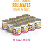 Weruva BFF Minced Natural Wet Cat Food, Tuna and Salmon Soulmates in Gelee, 10oz Can, Pack of 12