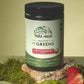 TERRA ORIGIN Healthy Greens Powder Blend | Superfoods, Probiotics, Enzymes, Spirulina | for Immune & Digestive Gut Health Support | Energy & Wellness Boost | 30 Servings (Kiwi Strawberry)
