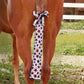 Harrison Howard Stretchy Tail Bag Breathable Horse Tail Guard Slip on Design Protect Horse Tail 2 Strand Closure Straps Keep Tail Clean & Protected 22" L Length Makes Grooming Easy-Dream Star