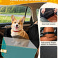 Car Seat Booster for Dog: High-Support Memory Foam Pet Car Seat for Small/Medium Dogs Under 35lbs with Elevated Cushion - Detachable Washable Puppy Travel Bed for Driving with Pockets (Black)
