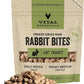 Vital Essentials Rabbit Bites Cat Treats, 0.9 oz | Freeze-Dried Raw | Single Protein | Grain Free, Gluten Free, Filler Free