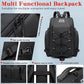 19L Reflective Bike Rack Bag Large Capacity Waterproof Rear Bag with Rain Cover E-Bike Bicycle Accessories Basket Storage Crossbody Saddle Shoulder Rear Seat Luggage Pouch Bag Accesorios Bicicletas