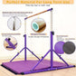 4FT/5FT Gymnastic Bar Set Gymnastics Horizontal Bar Gymnastics Kip Bar for Kids Home Use
