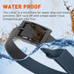 Dogline Biothane Waterproof Dog Collar Strong Coated Nylon Webbing with Black Hardware Odor- Proof for Easy Care Easy to Clean High Performance Fits Small Medium or Large Dogs, Black
