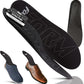 Ultra-Thin Plantar Fasciitis Insoles Designed for Comfort & Maximum Pain Relief, Ideal for Dress Shoes & Boots | Black (Men's 6-6.5, Women's 7.5-8)
