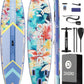 Inflatable Stand Up Paddle Board with SUP Accessories, Anti-Slip EVA Deck, 11'*33" Inflatable Paddle Boards for Adults & Youth of All Skill Levels