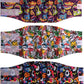 CuteBone Dog Diapers Male Washable Belly Band for Male Dogs Wraps Black 3pcs a Pack DM55L