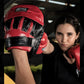 CLETO REYES Boxing Punching Mitts, Focus Sparring Striking Training Punch Pads, MMA, Kickboxing, Muay Thai, Leather