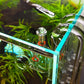 Glass Lily Pipe Spin Outflow with Surface Skimmer for Aquarium Planted Tank (17mm for 16/22mm (5/8'' i.d.) tubing)